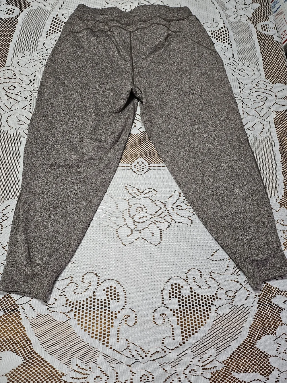 JoyLab Heathered Taupe Track Joggers